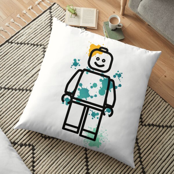 Couleur splash lego Coussin de sol