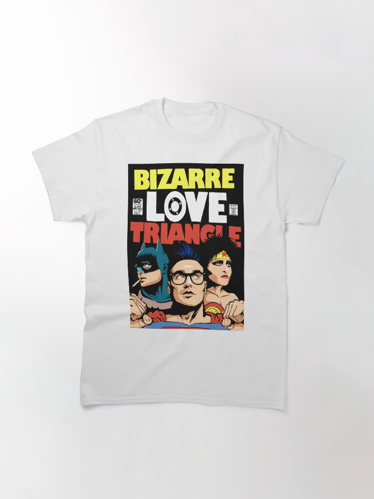Alternate view of Butcher Billy's Bizarre Love Triangle: The Post-Punk Edition Classic T-Shirt