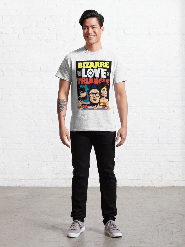 Alternate view of Butcher Billy's Bizarre Love Triangle: The Post-Punk Edition Classic T-Shirt