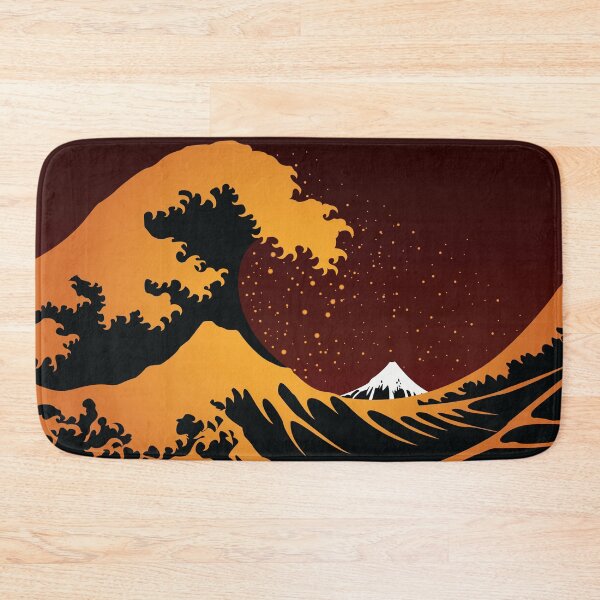 Item preview, The Golden Black Wave (Halloween themed) designed and sold by CarrDesigns.
