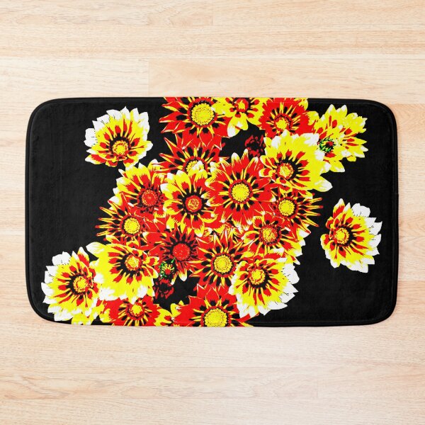 Item preview, Gazanias in Red and Yellow Transparent Background designed and sold by Heatherian.