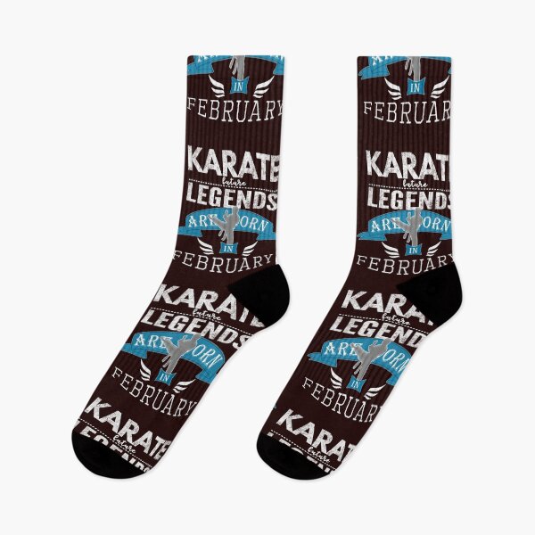 Item preview, Karate legends are born in February designed and sold by LGamble12345.