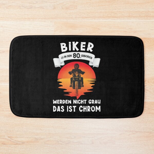 Item preview, Motorcyclist gift biker saying 80s born designed and sold by SiRaGeckoDesign.