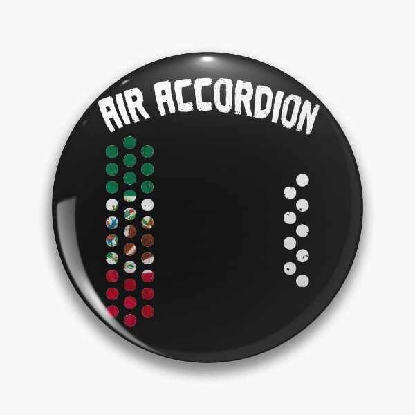 Item preview, Mexican flag Air Accordion Music Instrument Lover Gift  designed and sold by alenaz.
