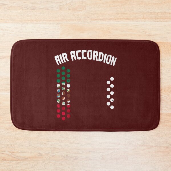 Item preview, Mexican flag Air Accordion Music Instrument Lover Gift  designed and sold by alenaz.