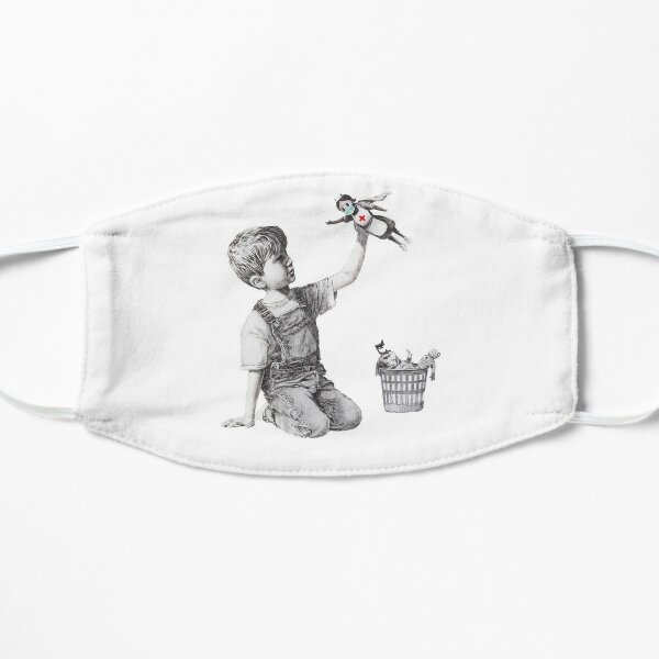 Masques En Tissu Sur Le Theme Banksy Art Redbubble