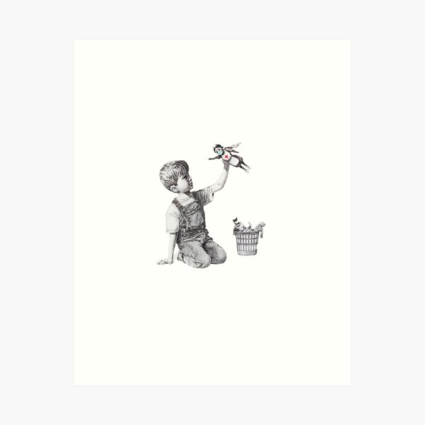 Item preview, Banksy tribute to nurses designed and sold by dualogy.