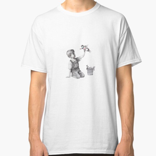 Banksy tribute to nurses Classic T-Shirt