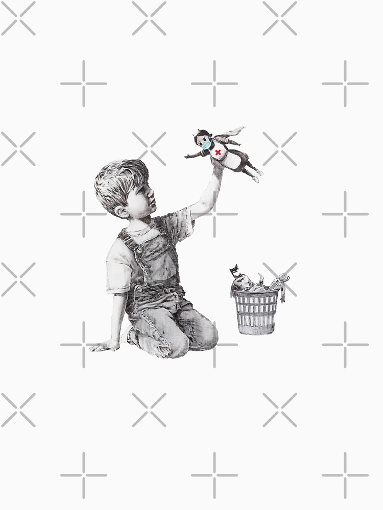 Banksy tribute to nurses by dualogy