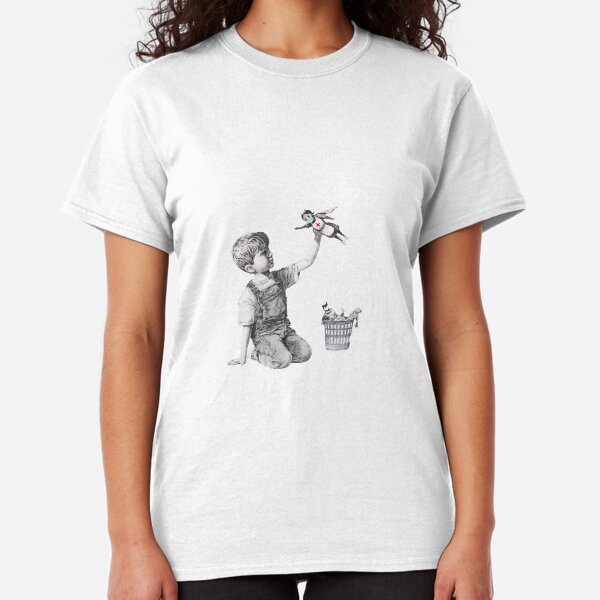 Banksy tribute to nurses Classic T-Shirt