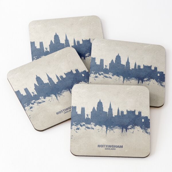 Item preview, Nottingham England Skyline designed and sold by ArtPrints.