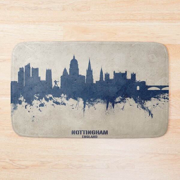 Item preview, Nottingham England Skyline designed and sold by ArtPrints.