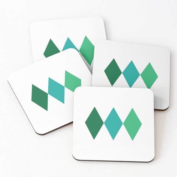 Artikelvorschau, Harlekin Green Three entworfen und verkauft von MejosoDesign.