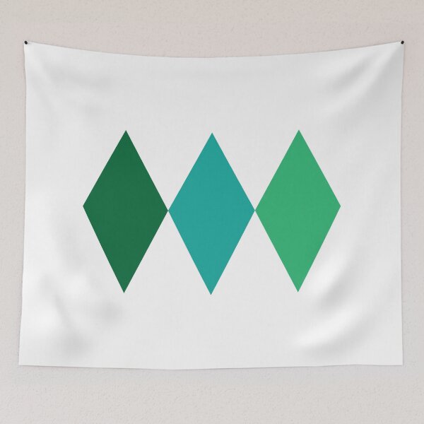 Artikelvorschau, Harlekin Green Three entworfen und verkauft von MejosoDesign.