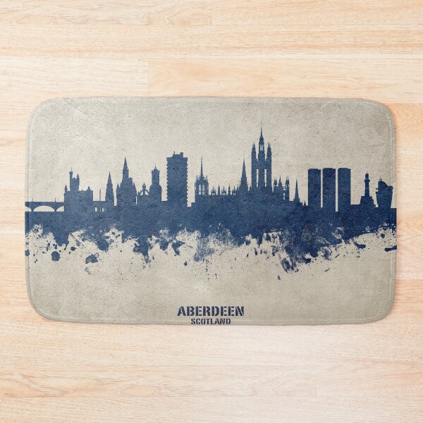 Item preview, Aberdeen Scotland Skyline designed and sold by ArtPrints.