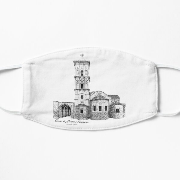 Church of St. Lazarus - Larnaca, Cyprus by Amanda M Lucas Flat Mask