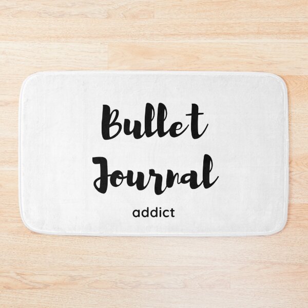 Aperçu de l'œuvre Funny Bullet Journal Addict créée et vendue par offtza.