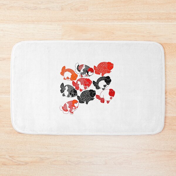 Item preview, Ranchu Goldfish Side View Logo 9 designed and sold by Nosnah.