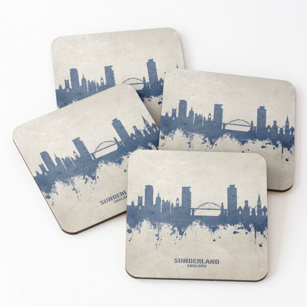 Item preview, Sunderland England Skyline designed and sold by ArtPrints.