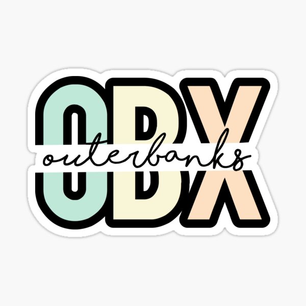 outerbanks OBX Sticker