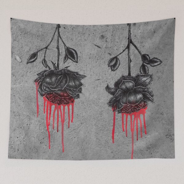 Item preview, Dripping roses designed and sold by thatSystemError.
