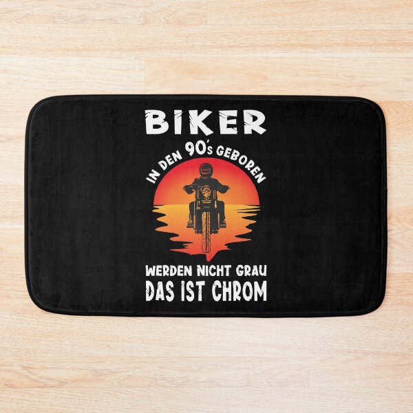 Item preview, Motorcyclist gift biker saying 90s born designed and sold by SiRaGeckoDesign.