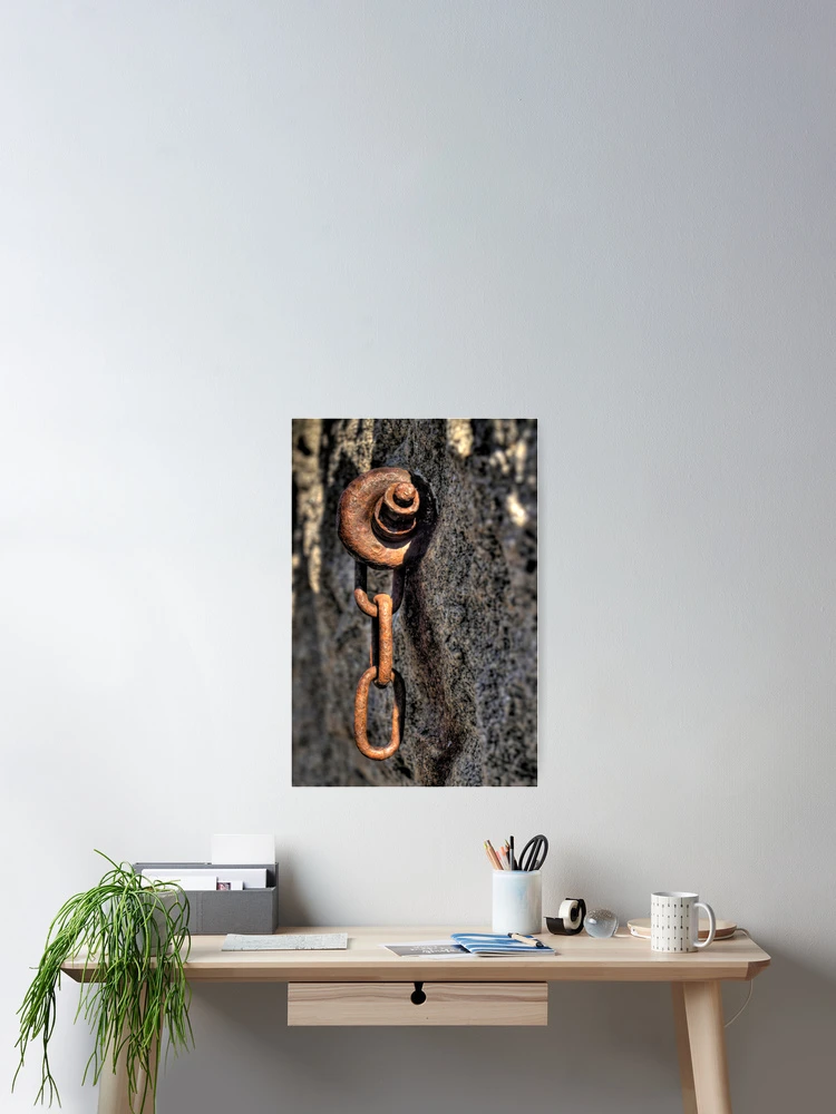 Thumbnail 2 of 3, Poster, Rusty Chain designed and sold by Great North Views.