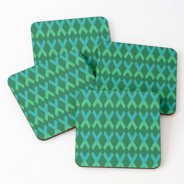 Artikelvorschau, Harlekin Green X. entworfen und verkauft von MejosoDesign.