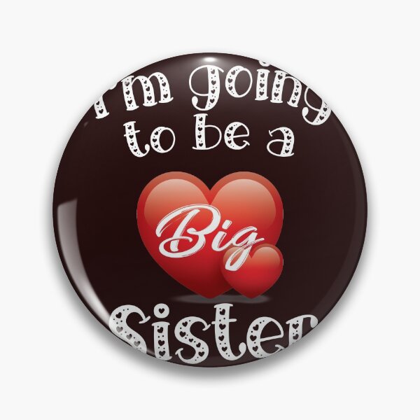 Item preview, Cute I'm Going to Be A Big sister Design designed and sold by LGamble12345.