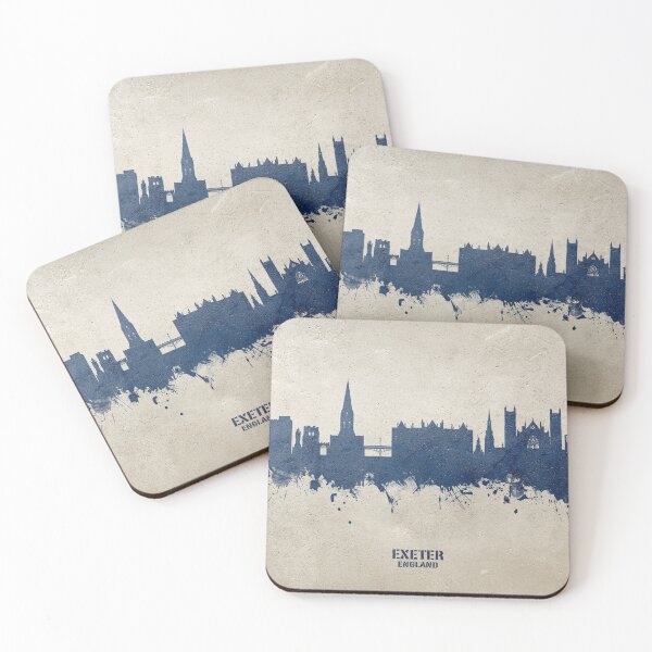 Item preview, Exeter England Skyline designed and sold by ArtPrints.