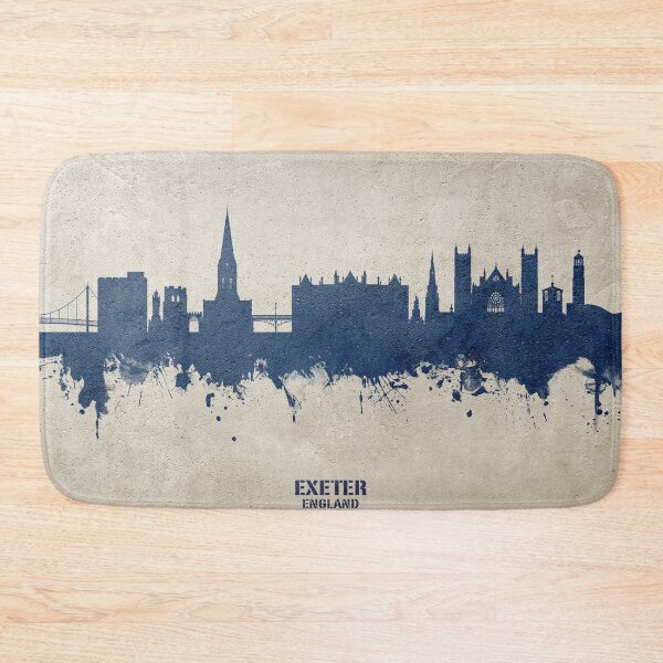 Item preview, Exeter England Skyline designed and sold by ArtPrints.