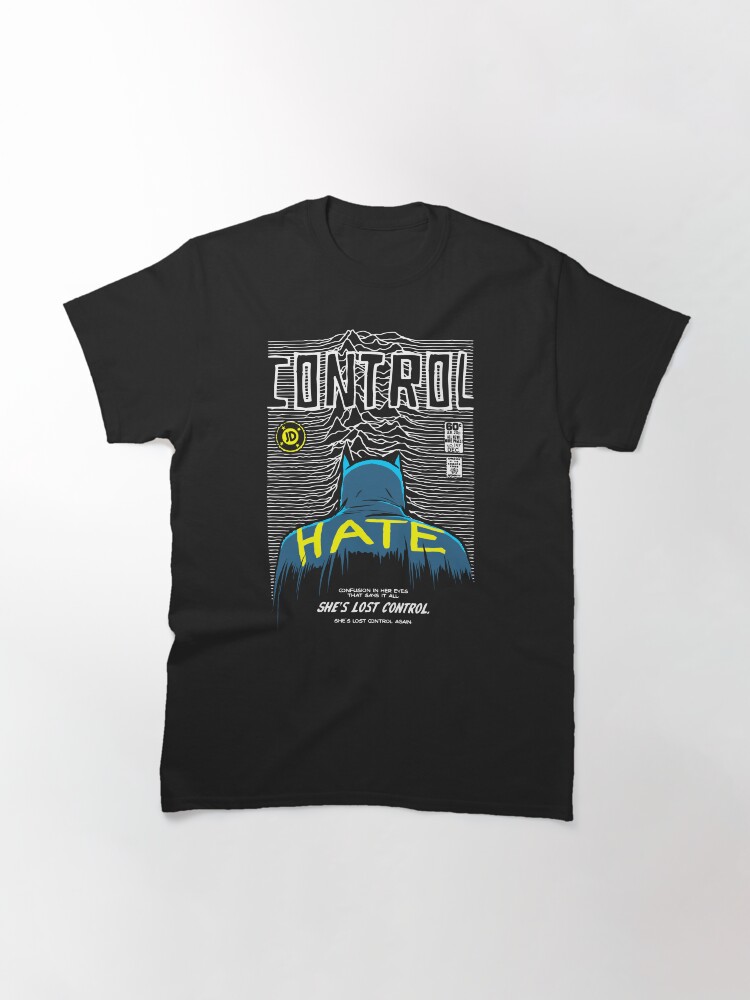 Alternate view of Post-Punk Bat: Control Classic T-Shirt