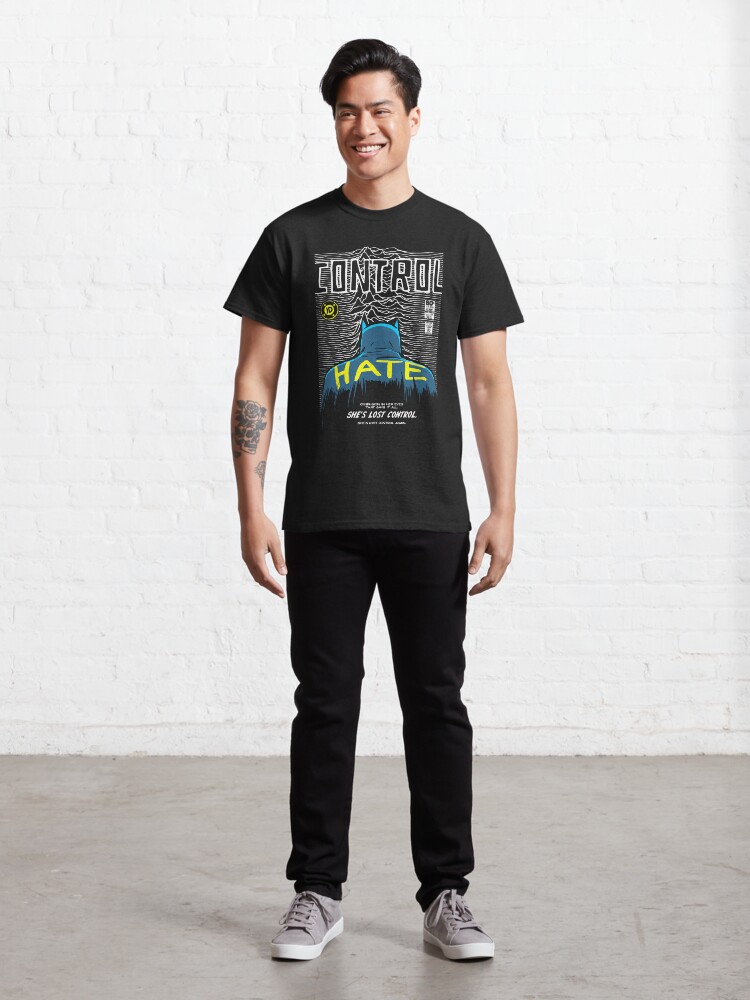 Alternate view of Post-Punk Bat: Control Classic T-Shirt