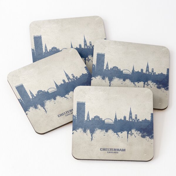 Item preview, Cheltenham England Skyline designed and sold by ArtPrints.