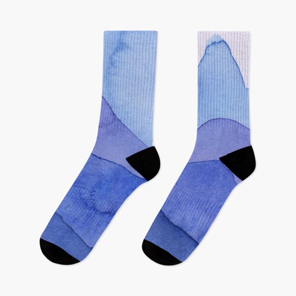 Item preview, Mountains in blue, purple designed and sold by christianmerz.