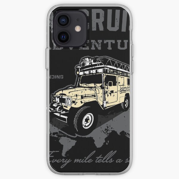 Every Mile Tells a Story - transparant iPhone Soft Case