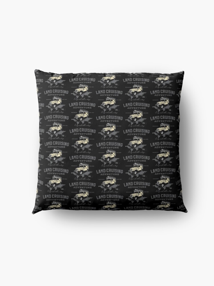 Alternate view of Every Mile Tells a Story - transparant Floor Pillow