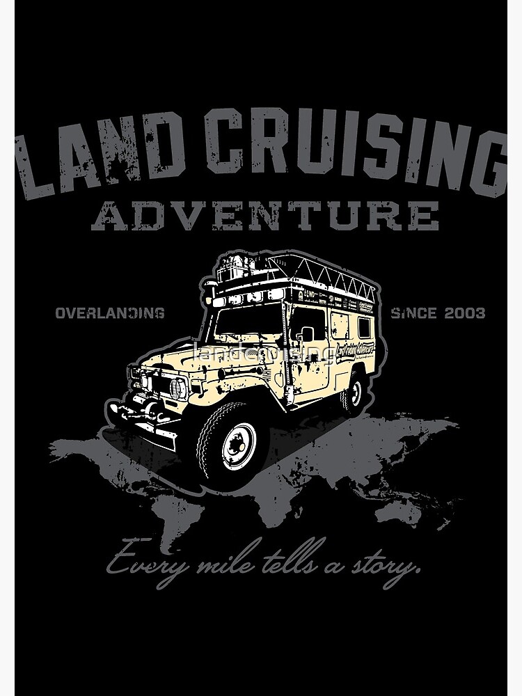 Every Mile Tells a Story - transparant by landcruising