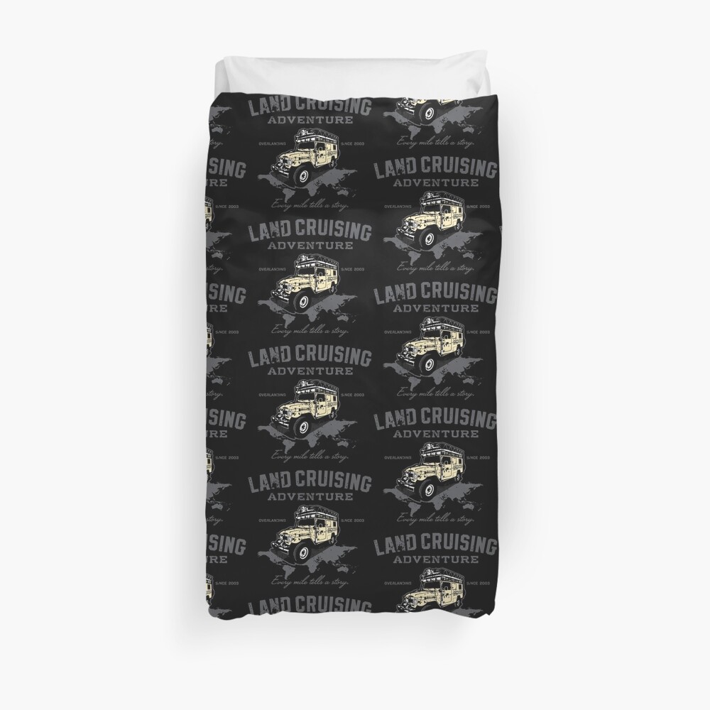 Every Mile Tells a Story - transparant Duvet Cover