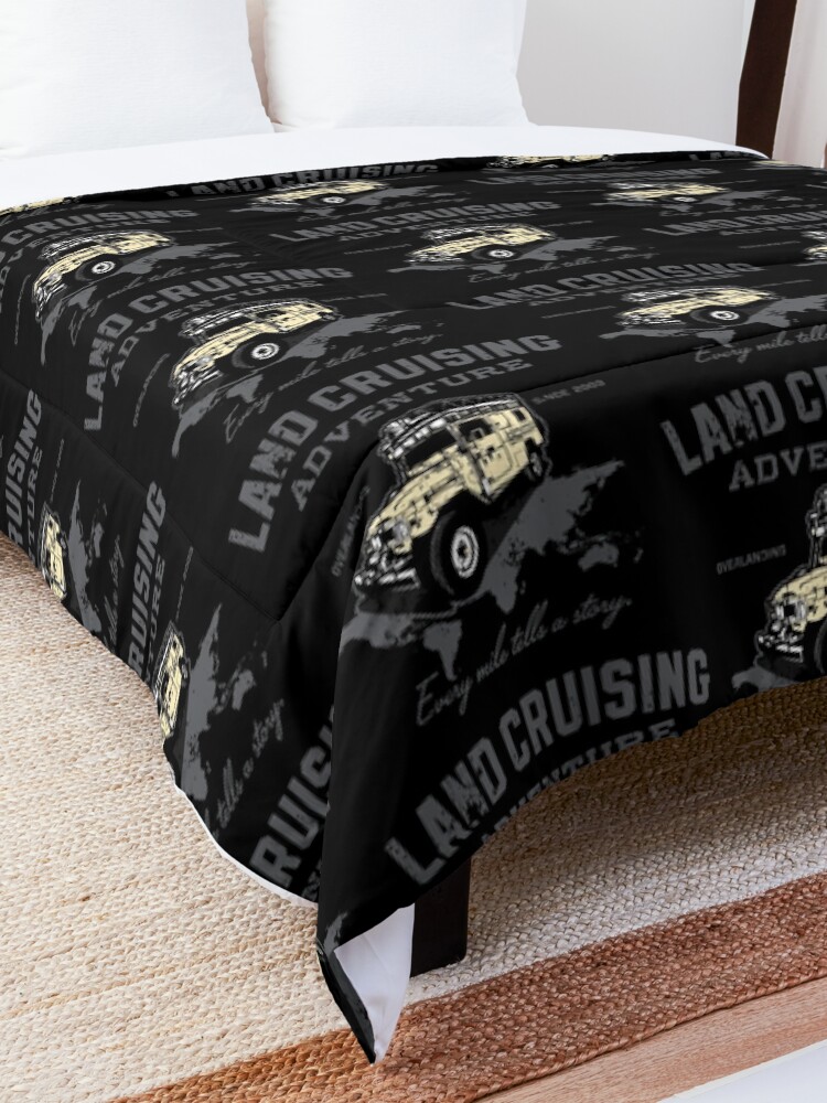 Alternate view of Every Mile Tells a Story - transparant Comforter