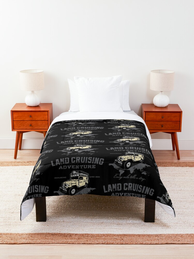 Alternate view of Every Mile Tells a Story - transparant Comforter