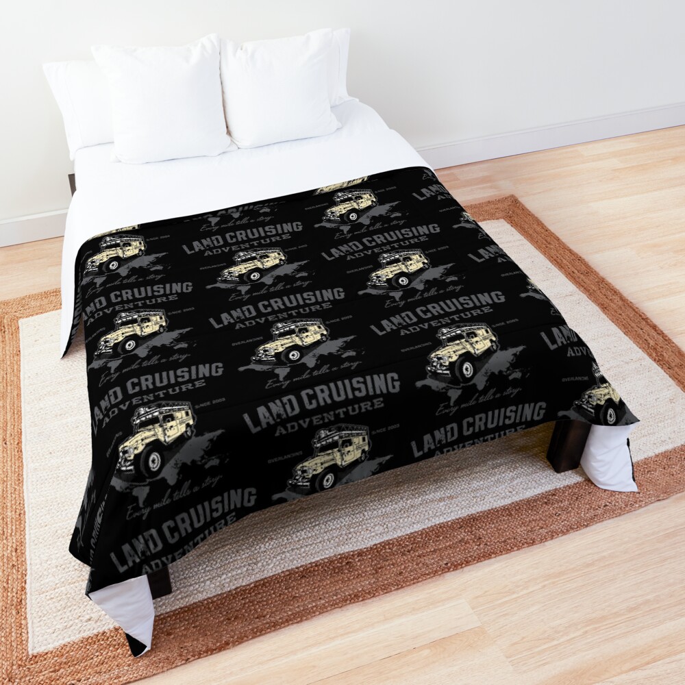Every Mile Tells a Story - transparant Comforter