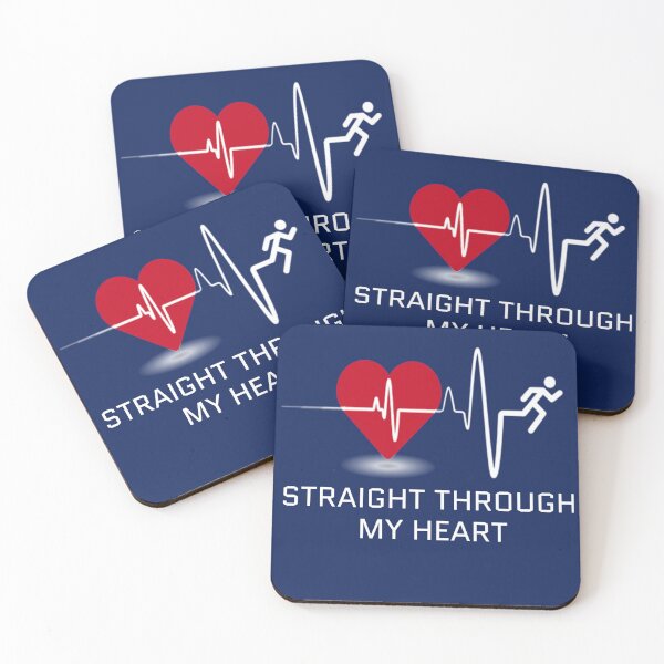 Item preview, STRAIGHT THROUGH MY HEART designed and sold by ShirtzTonight.