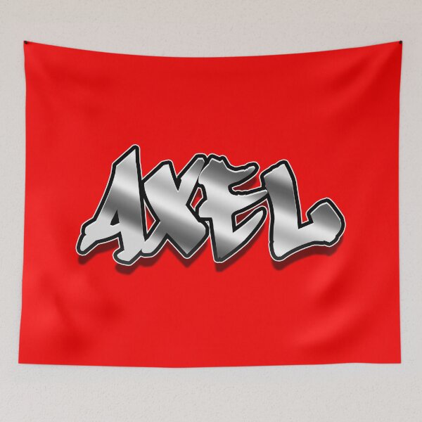 Artikelvorschau, "Axel" im Graffiti-Stil entworfen und verkauft von geograffeur.