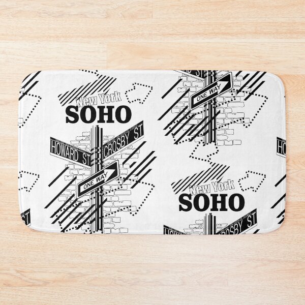 Item preview, SoHo New York - Black on White designed and sold by XOOXOO.