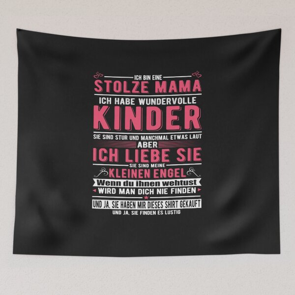 Item preview, Damen Ich Bin Stolze Mama Von Fantastischen Kindern Lustiges Fun designed and sold by YanShen779.