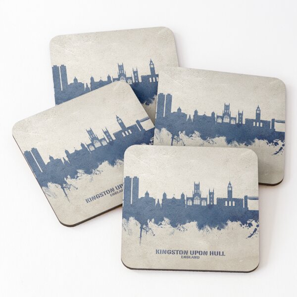 Item preview, Kingston upon Hull England Skyline designed and sold by ArtPrints.
