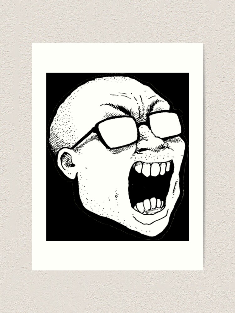 "Anthony Fantano Melon Head" Art Print by Redbubble