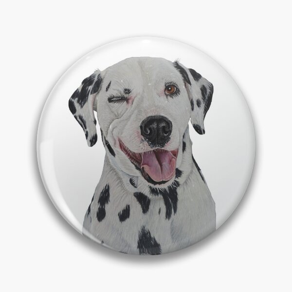 Item preview, Prince the winking Dalmation. designed and sold by cathyscreations.