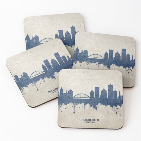 Artikelvorschau, Rochester New York Skyline entworfen und verkauft von ArtPrints.